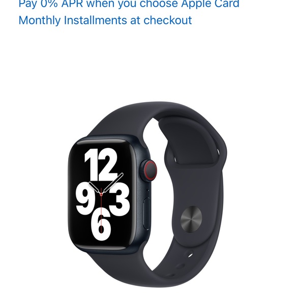 41mm Midnight Sport black Band - Picture 6 of 7